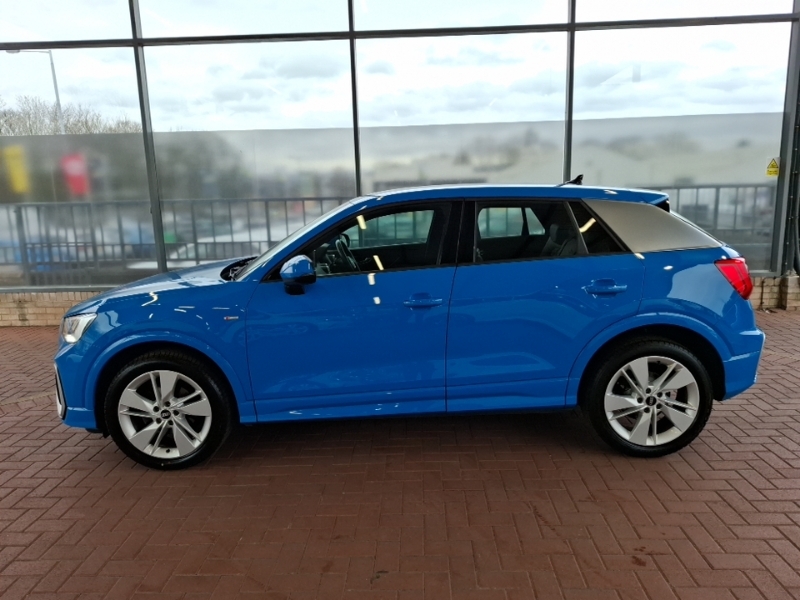 Audi Q2 35 Tfsi S Line PXZ2193 Blue #4
