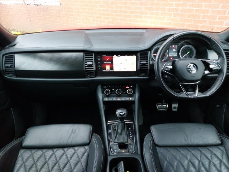 Skoda Kodiaq 2.0 Tdi Sport Line 4X4 Dsg 7 Seat MK72OMD Red #3