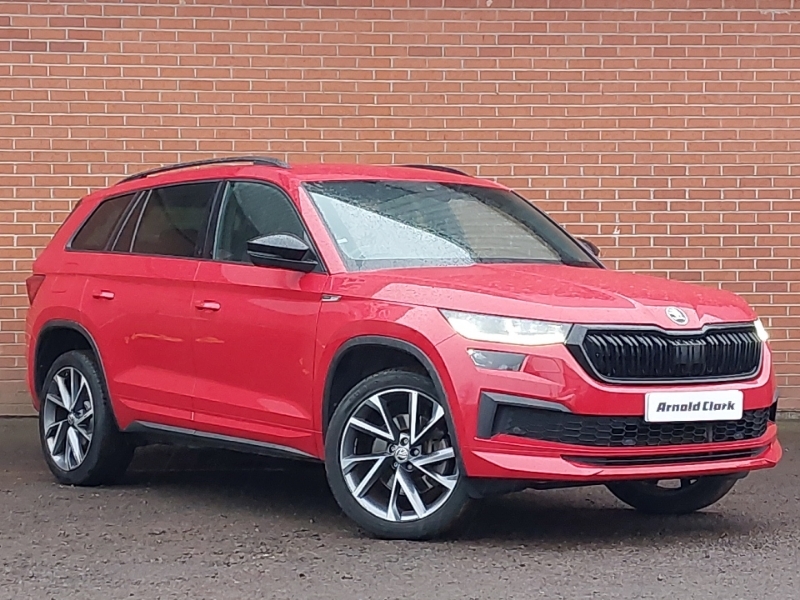 Skoda Kodiaq 2.0 Tdi Sport Line 4X4 Dsg 7 Seat Red