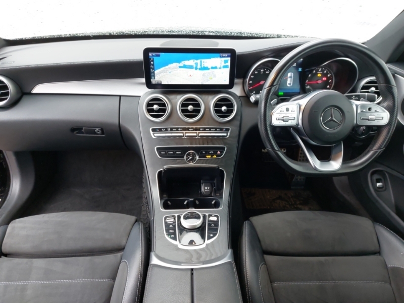 Mercedes-Benz C Class C200 Amg Line 9G-tronic LL19ZFK Black #3