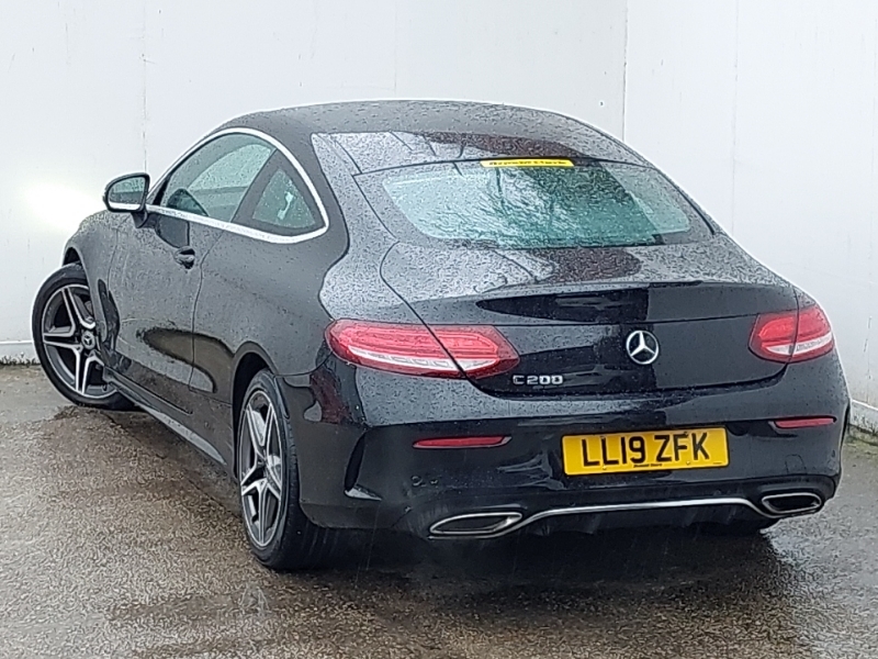 Mercedes-Benz C Class C200 Amg Line 9G-tronic LL19ZFK Black #2