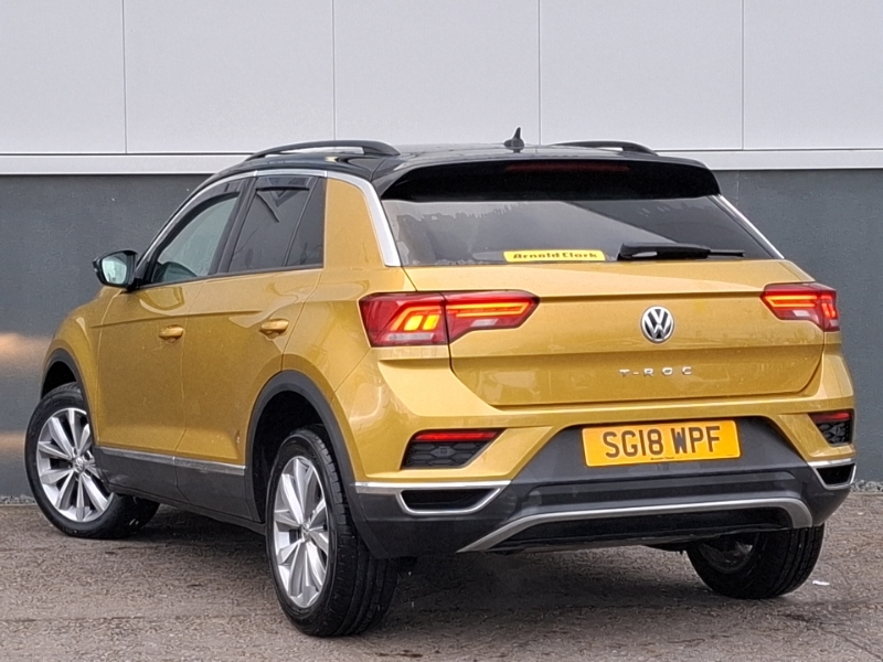 Volkswagen T-Roc 1.5 Tsi Evo Design SG18WPF Yellow #2