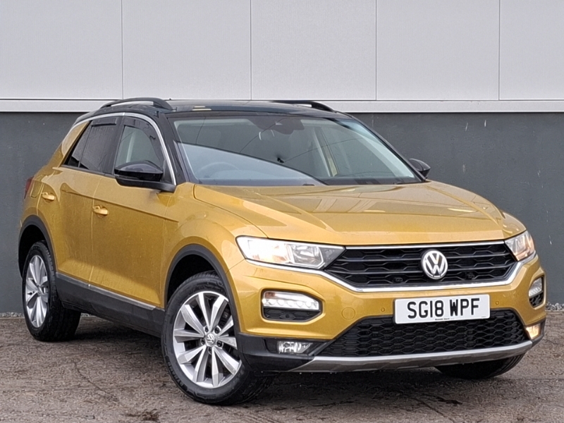 Volkswagen T-Roc 1.5 Tsi Evo Design Yellow