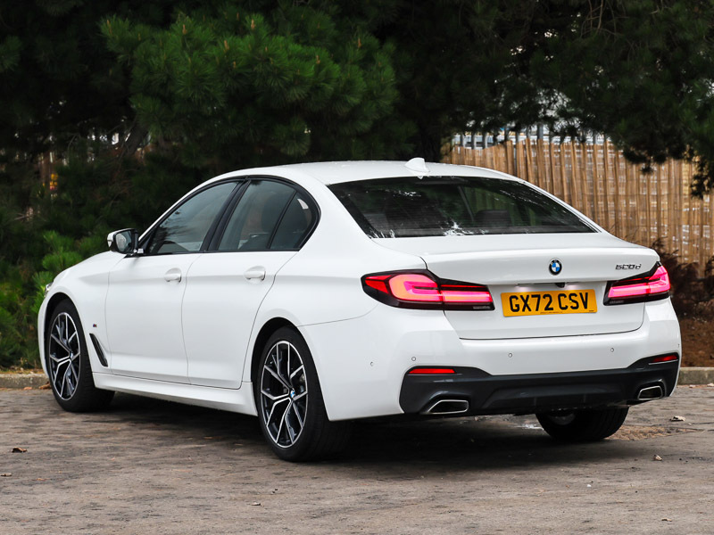 BMW 5 Series 520D Mht M Sport Step GX72CSV White #2