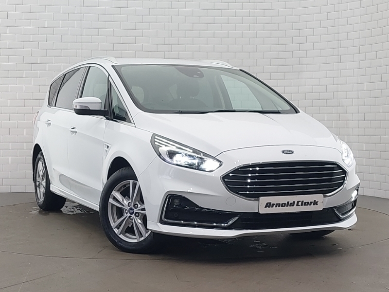 Ford S-Max 2.5 Fhev 190 Titanium Lux Pack Cvt White