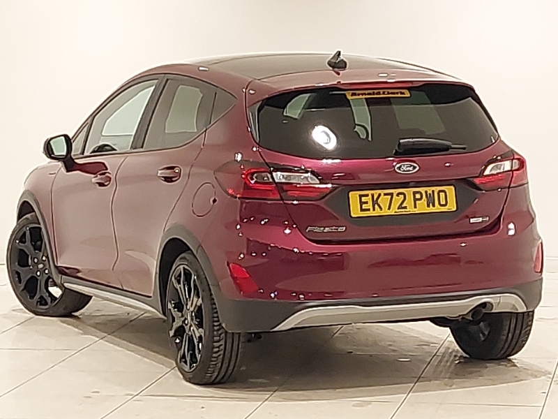 Ford Fiesta 1.0 Ecoboost Hybrid Mhev 125 Active Vignale EK72PWO Red #2