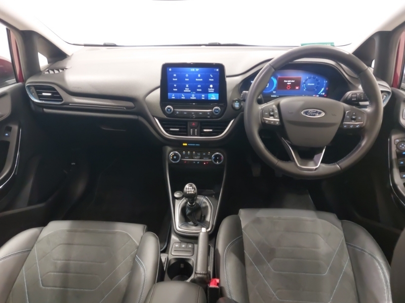 Ford Fiesta 1.0 Ecoboost Hybrid Mhev 125 Active Vignale EK72PWO Red #3