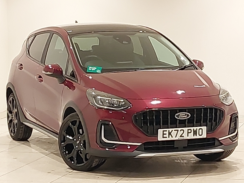 Ford Fiesta 1.0 Ecoboost Hybrid Mhev 125 Active Vignale Red