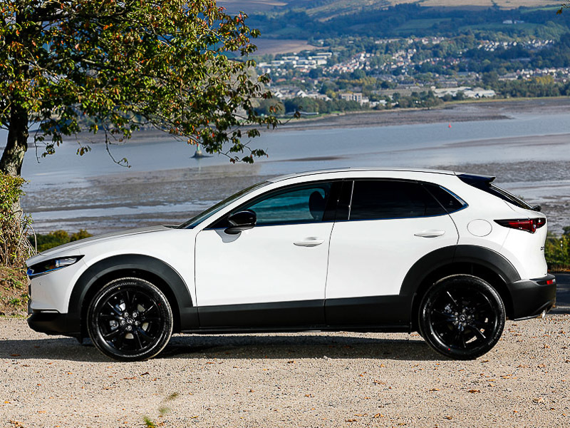 Mazda CX-30 2.5 E-skyactiv G Mhev 140 Homura White #4