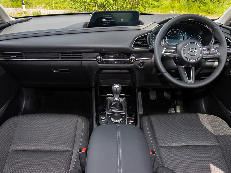 Mazda CX-30 2.5 E-skyactiv G Mhev 140 Exclusive-line Grey #3