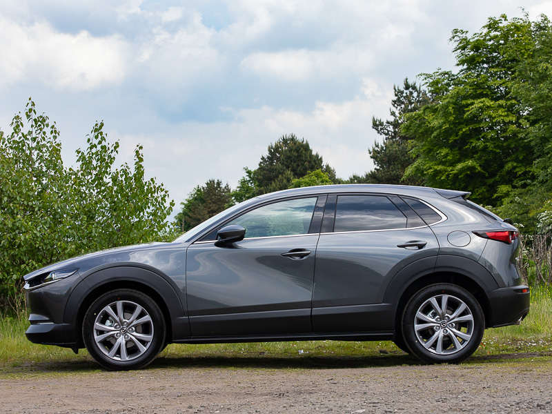 Mazda CX-30 2.5 E-skyactiv G Mhev 140 Exclusive-line Grey #4