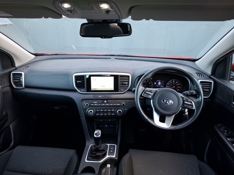 Kia Sportage 1.6 Gdi Isg 2 SW19OTM Red #3
