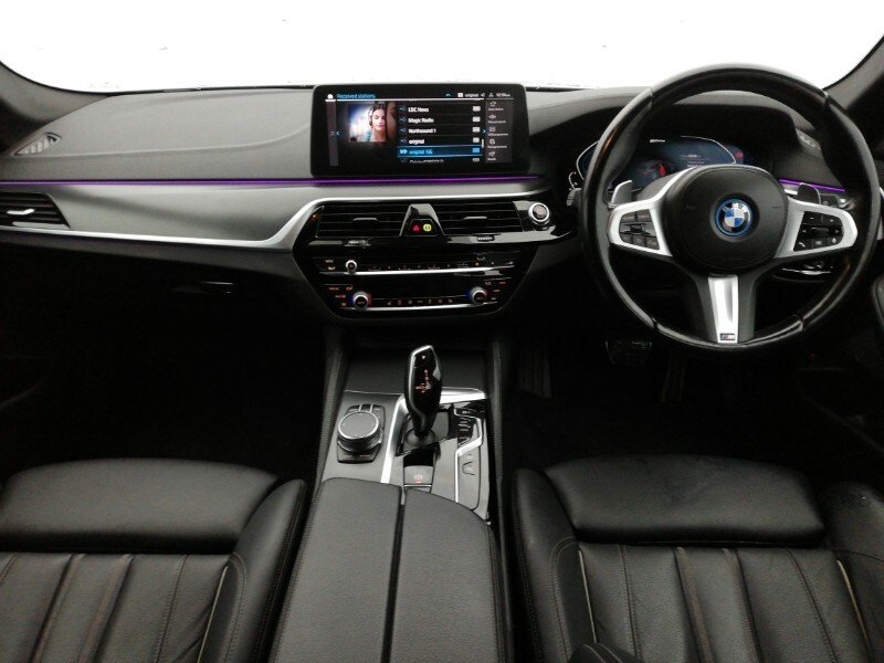 BMW 5 Series 530E M Sport Tech Pack YK23WCB Black #3