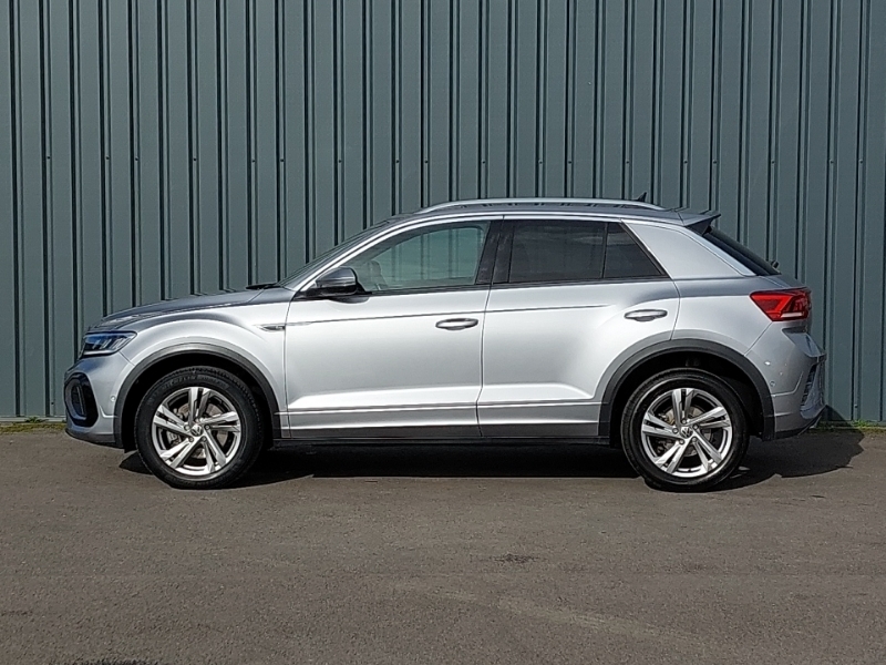 Volkswagen T-Roc 2.0 Tsi 4Motion R-line Dsg GL72XMS Silver #4