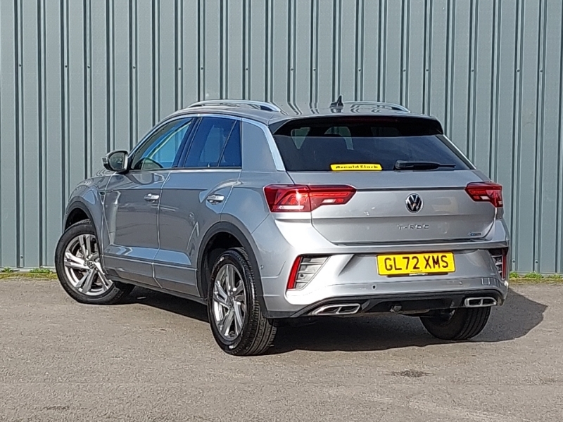 Volkswagen T-Roc 2.0 Tsi 4Motion R-line Dsg GL72XMS Silver #2