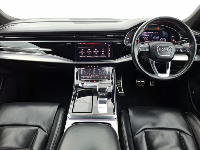 Audi Q8 50 Tdi Quattro S Line Tiptronic Leather HJ20OUN Blue #3