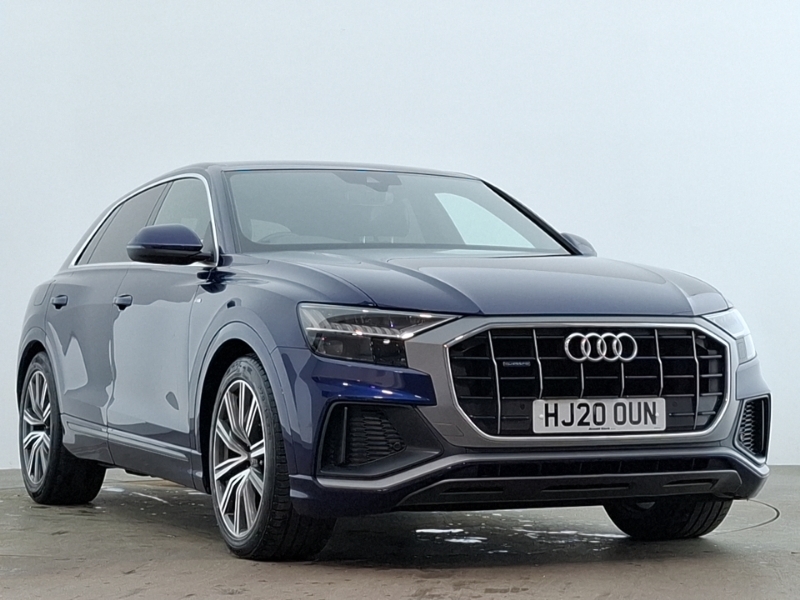 Audi Q8 50 Tdi Quattro S Line Tiptronic Leather Blue