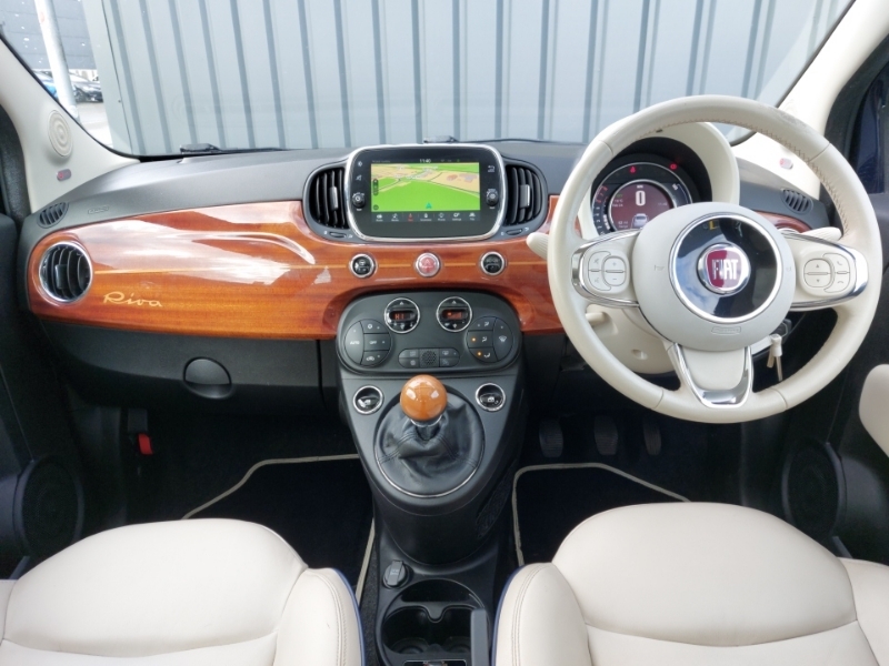Fiat 500 1.2 Riva YF66UOC Blue #3
