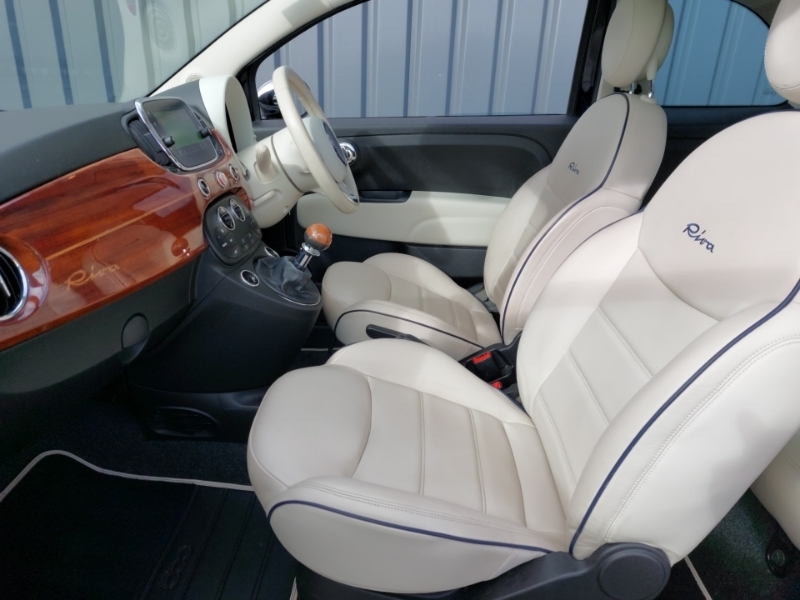 Fiat 500 1.2 Riva YF66UOC Blue #5