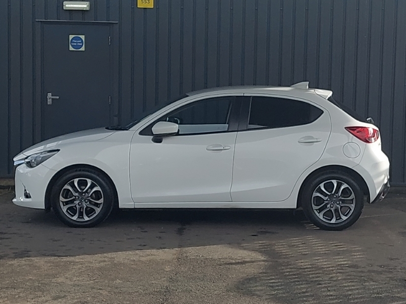 Mazda 2 1.5 Gt Sport Nav NK69KZW White #4
