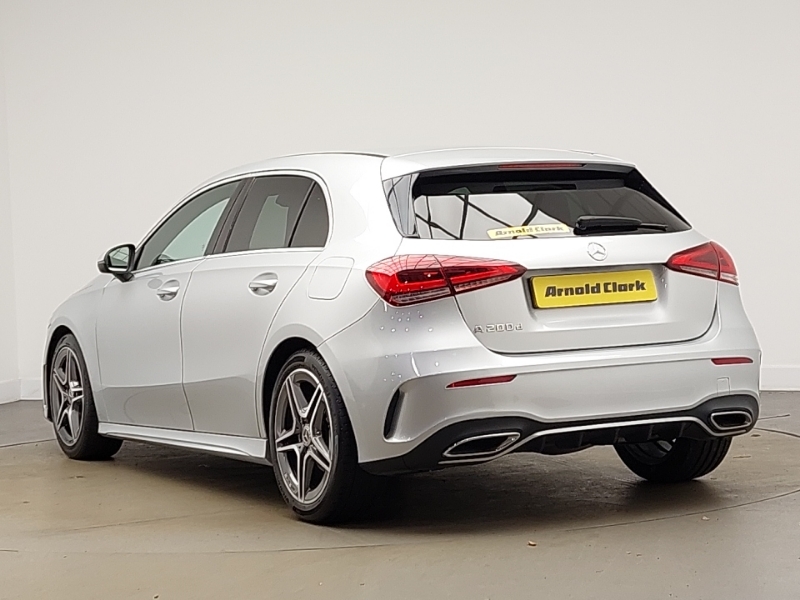 Mercedes-Benz A Class A200d Amg Line BG69PDX Silver #2