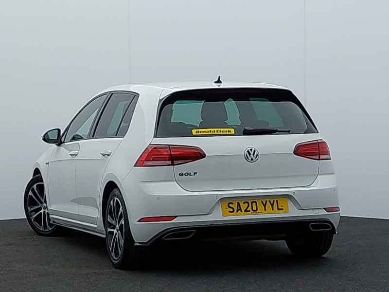 Volkswagen Golf 1.5 Tsi Evo 150 R-line Edition SA20YYL White #2