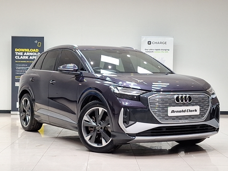 Audi Q4 E Tron 210Kw 45 82Kwh S Line Leather Purple