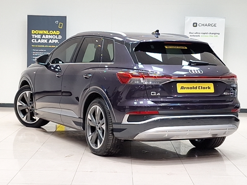 Audi Q4 E Tron 210Kw 45 82Kwh S Line Leather Purple #2
