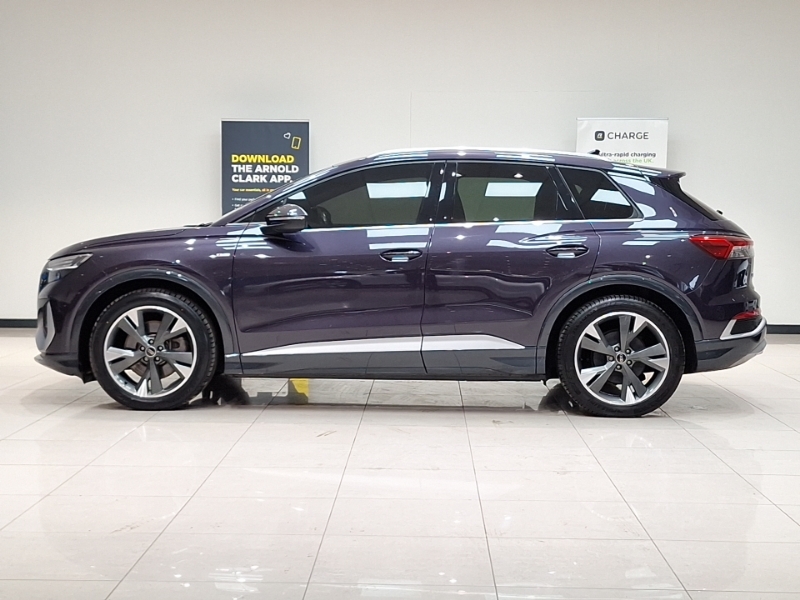 Audi Q4 E Tron 210Kw 45 82Kwh S Line Leather Purple #4