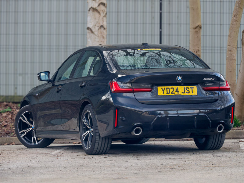 BMW 3 Series 320D Mht M Sport Step YD24JST Black #2
