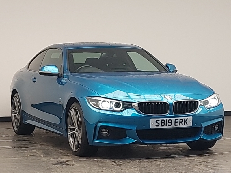 BMW 4 Series 420I Xdrive M Sport Professional Media Blue