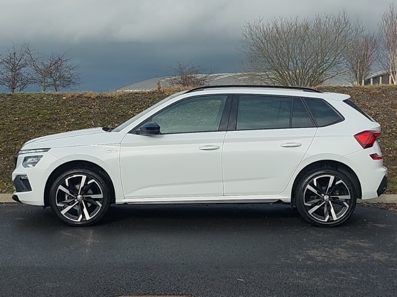 Skoda Kamiq 1.0 Tsi Monte Carlo Dsg SD74NLJ White #4
