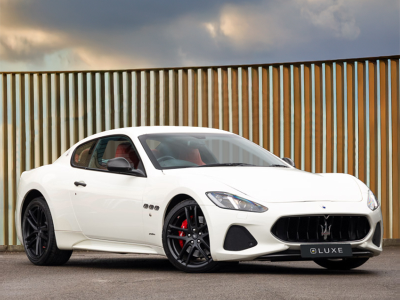 Maserati GranTurismo V8 Sport Mc Shift White