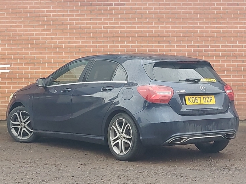 Mercedes-Benz A Class A180 Sport Edition KO67OZP Blue #2