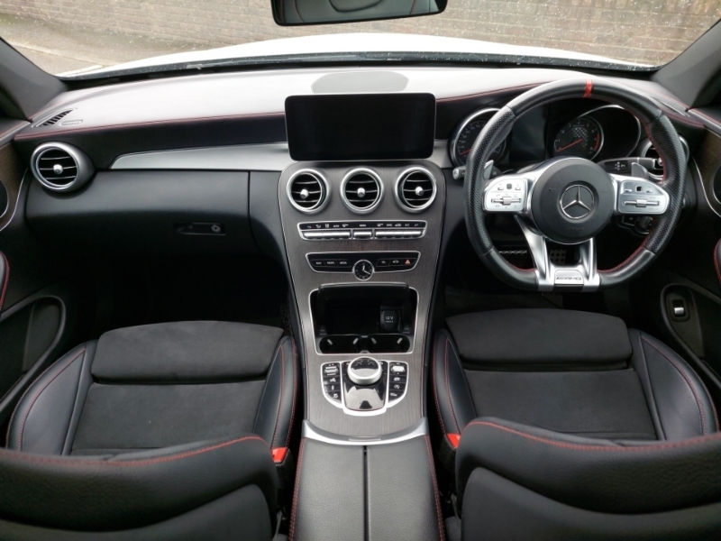 Mercedes-Benz C Class C43 4Matic 9G-tronic WU19YRE White #3