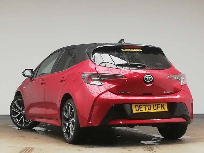 Toyota Corolla 1.8 Vvt-i Hybrid Excel Cvt DE70UFN Red #2