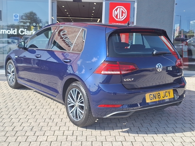 Volkswagen Golf 1.5 Tsi Evo Se Nav Dsg GN18JCY Blue #2