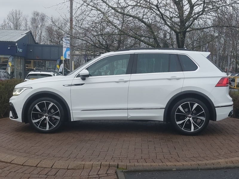 Volkswagen Tiguan 2.0 Tdi R-line Dsg YA72OPL White #4