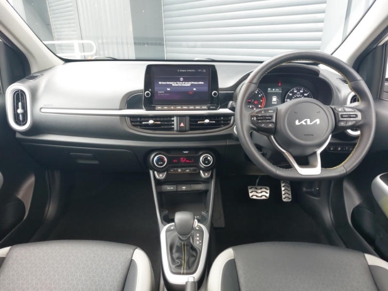 Kia Picanto 1.0 X-line S White #3