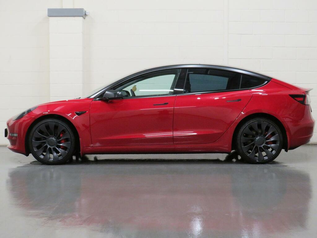 Tesla Model 3 Saloon Dual Motor Performance 202171 ND71XGJ Red #6
