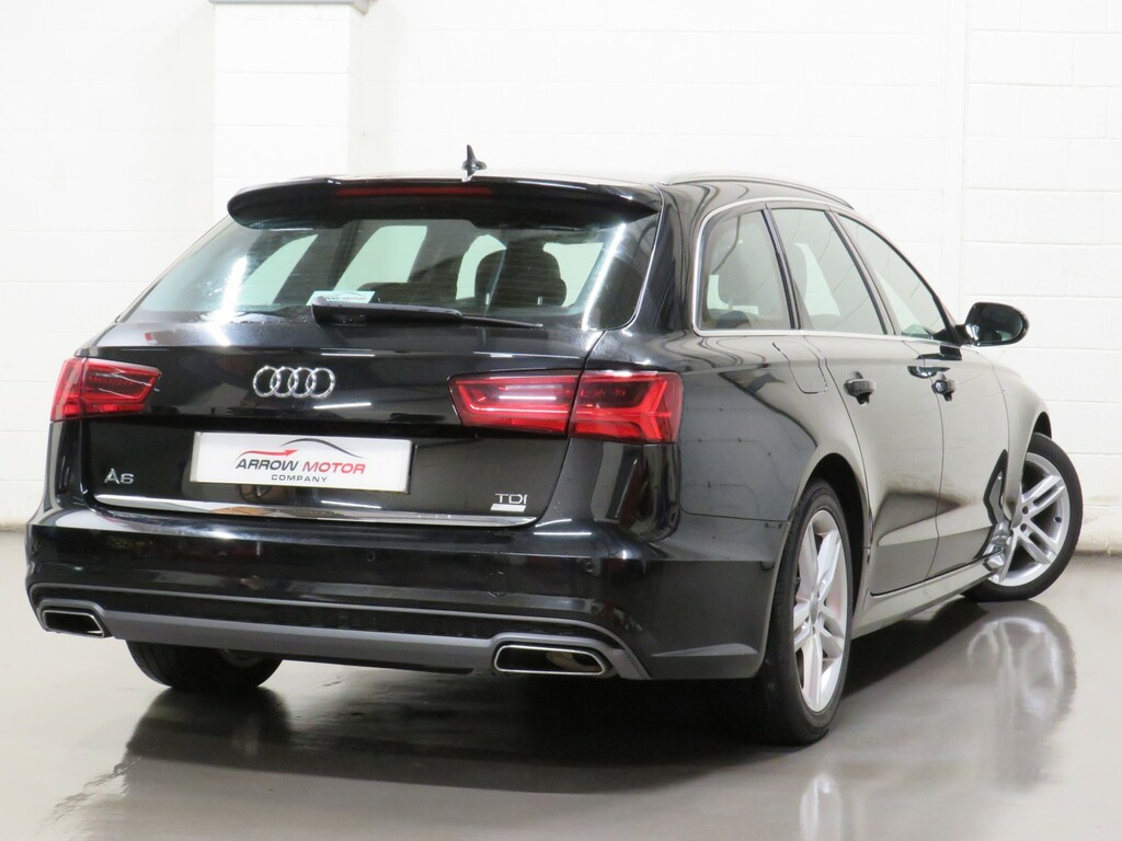 Audi A6 Avant Estate 2.0 Tdi Ultra S Line Euro 6 Ss 2017 Black #3