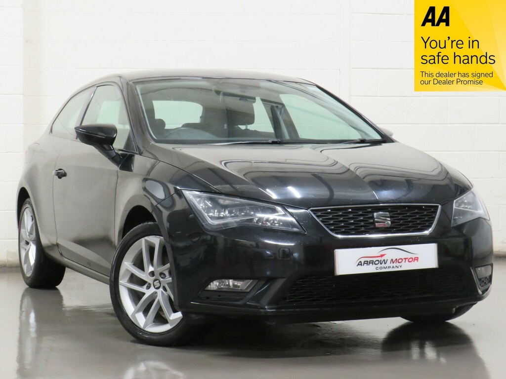 Seat Leon Hatchback 1.6 Tdi Cr Se Sport Coupe Euro 5 Ss 3 Black
