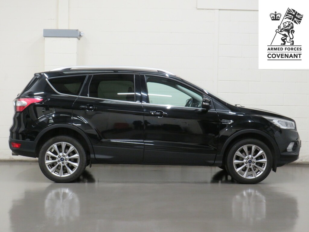 Ford Kuga Suv 1.5 Tdci Ecoblue Titanium Edition Euro 6 Ss ND19MVA Black #2