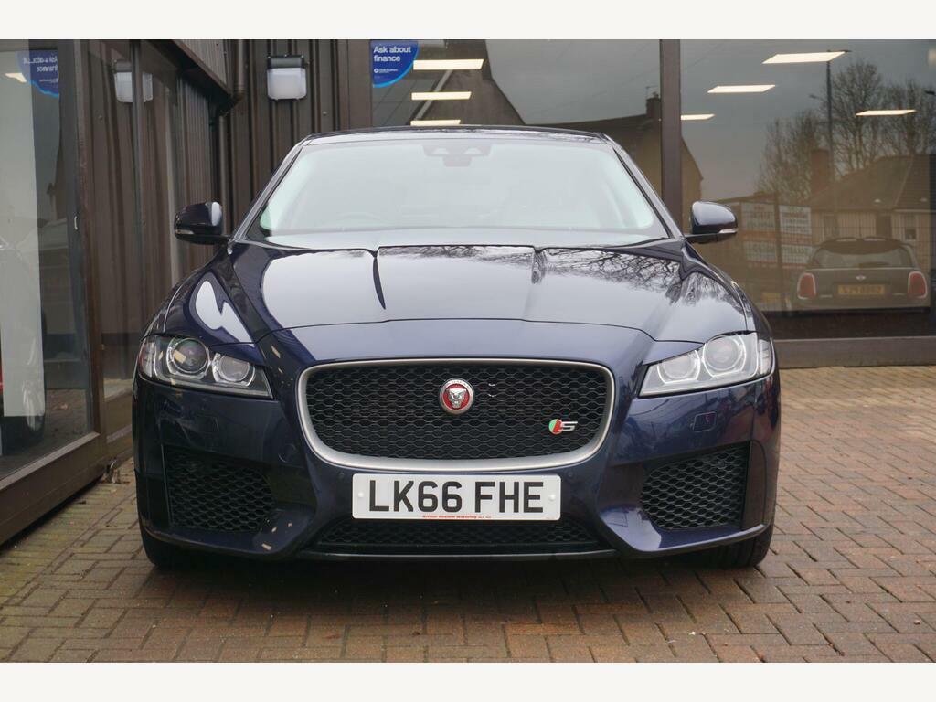 Jaguar XF 3.0 V6 S Euro 6 S S LK66FHE Blue #4