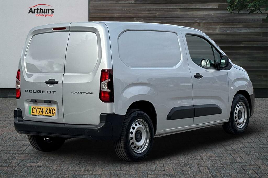 Peugeot E-Partner Professional L1 54Kw Silver #3