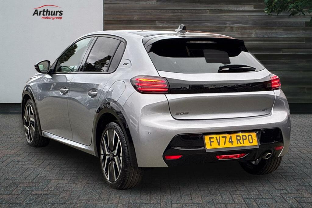 Peugeot 208 Puretech Gt Ss FV74RPO Grey #5