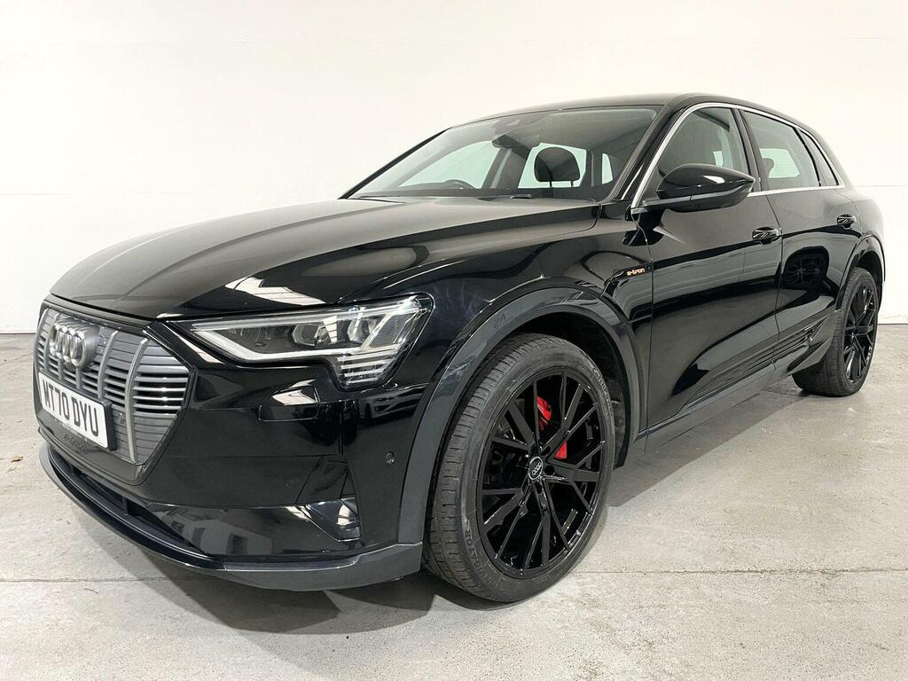 Audi E-tron Suv 50 Sport Quattro 71.2Kwh 202070 MT70DYU Black #4