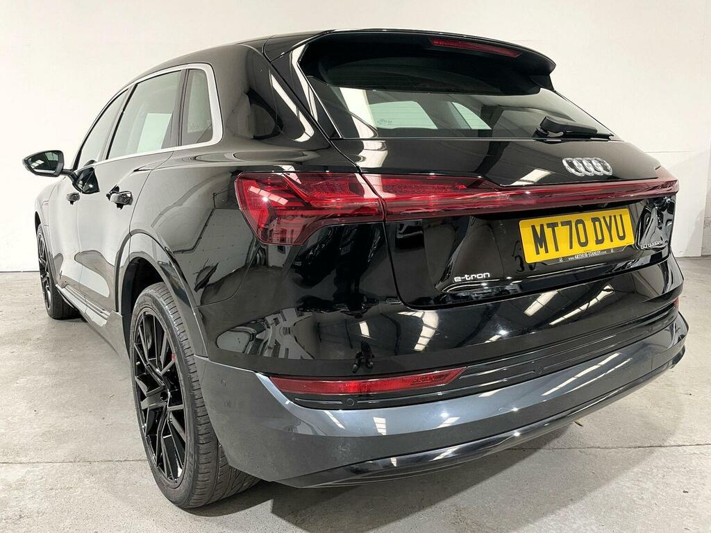 Audi E-tron Suv 50 Sport Quattro 71.2Kwh 202070 MT70DYU Black #6
