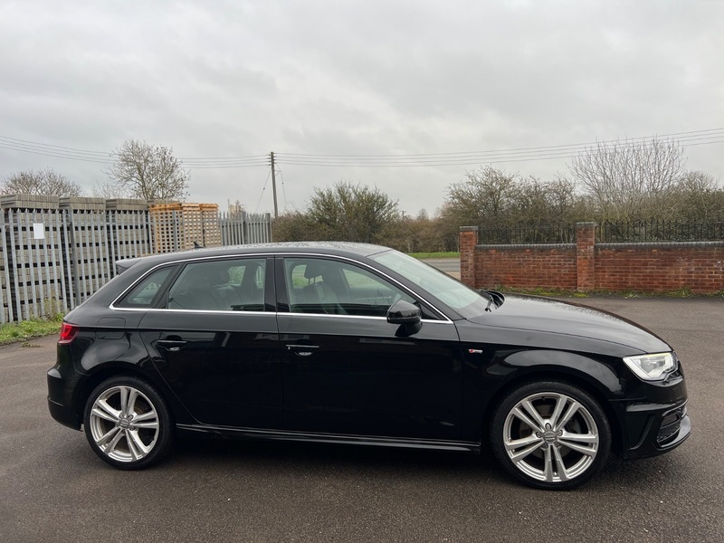 Audi A3 Sportback Tdi Quattro S Black #5