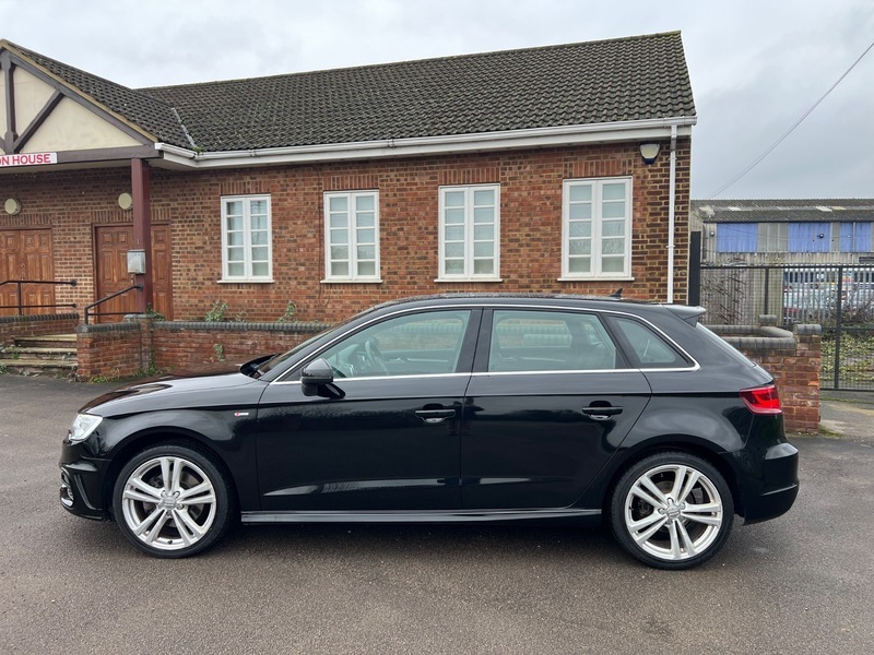 Audi A3 Sportback Tdi Quattro S Black #4